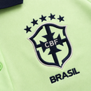 BRASIL BLACK NEON HERITAGE POLO SHIRT JERSEY