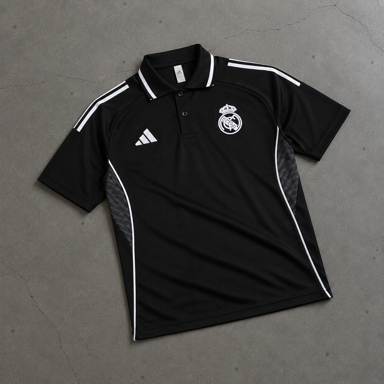 REAL MADRID DARK HERITAGE POLO SHIRT JERSEY
