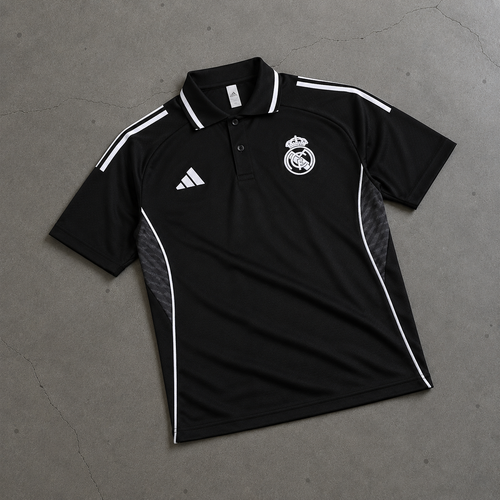 REAL MADRID DARK HERITAGE POLO SHIRT JERSEY