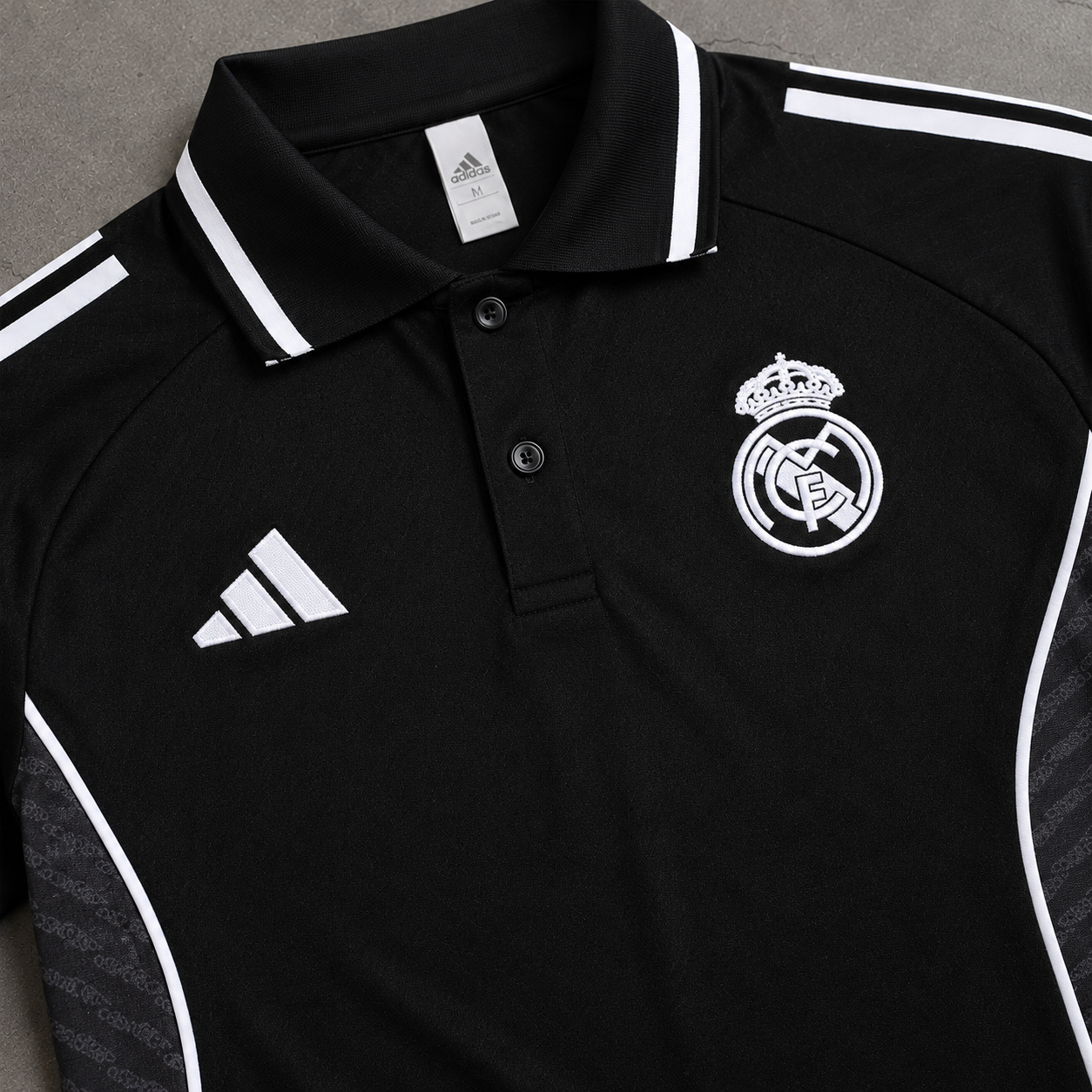 REAL MADRID DARK HERITAGE POLO SHIRT JERSEY