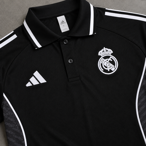REAL MADRID DARK HERITAGE POLO SHIRT JERSEY