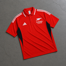 ARSENAL RED HERITAGE POLO SHIRT JERSEY