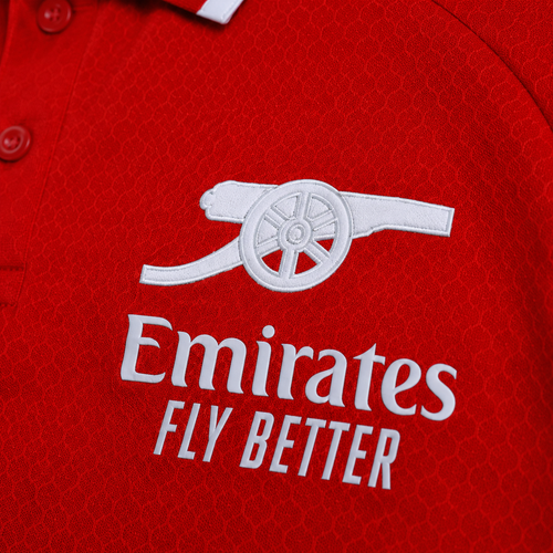 ARSENAL RED HERITAGE POLO SHIRT JERSEY