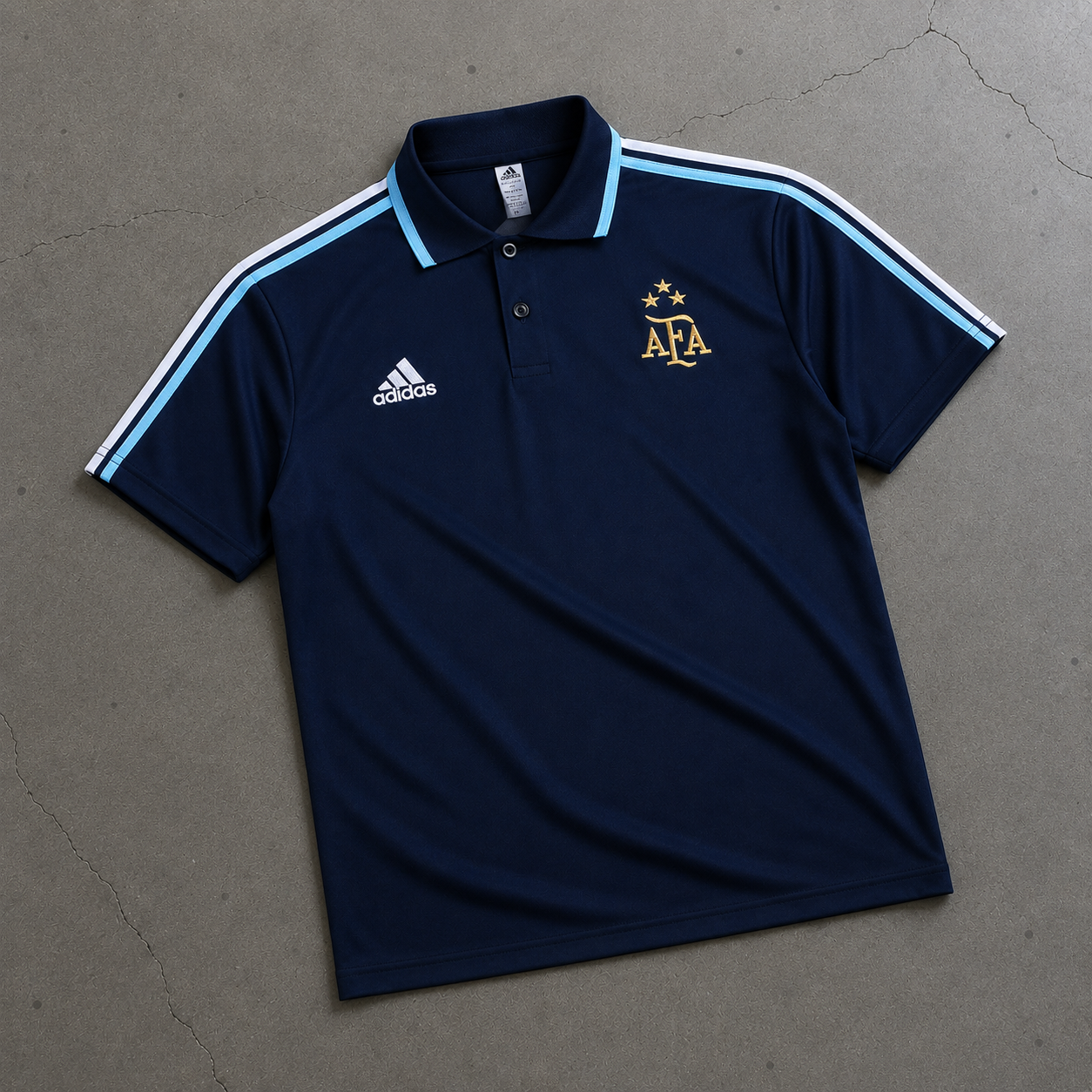ARGENTINA BLUE HERITAGE POLO SHIRT JERSEY