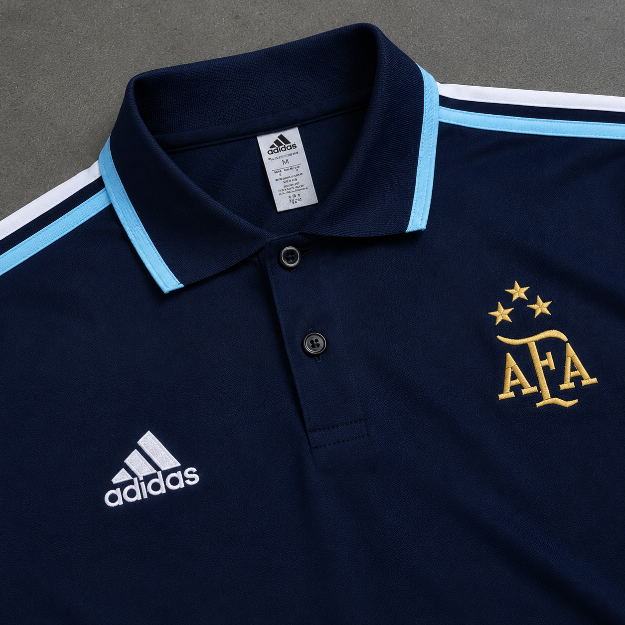 ARGENTINA BLUE HERITAGE POLO SHIRT JERSEY