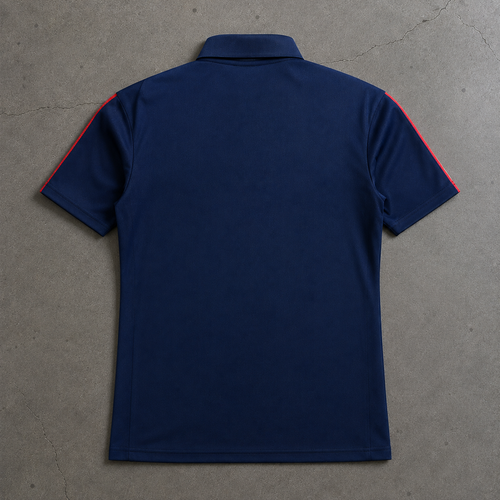 SPAIN DARK NAVY HERITAGE POLO SHIRT JERSEY
