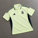 REAL MADRID BLACK NEON HERITAGE POLO SHIRT JERSEY