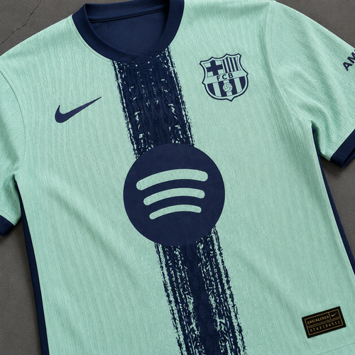 FC BARCELONA BLUE AQUA EXCLUSIVE JERSEY