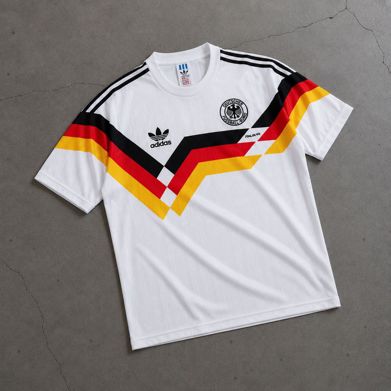 GERMANY 1990 HOME RETRO JERSEY