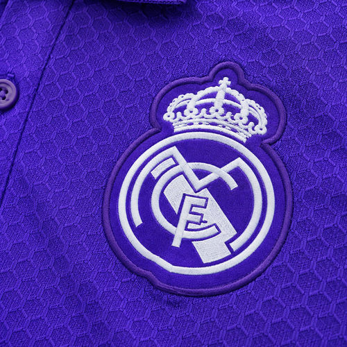REAL MADRID LILA HERITAGE POLO SHIRT JERSEY