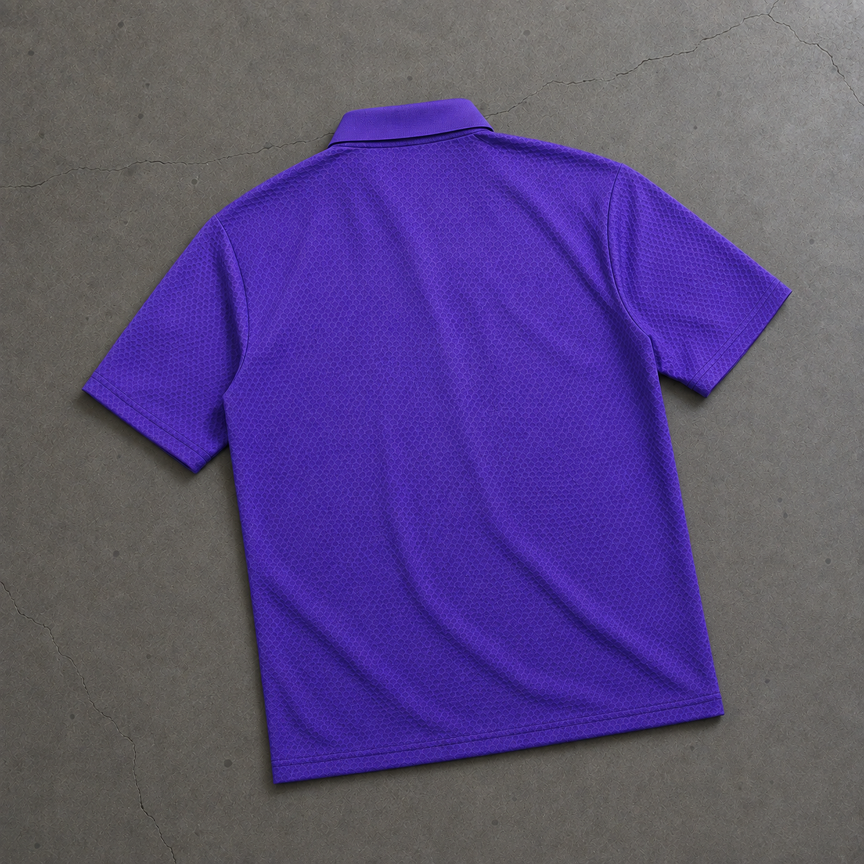 REAL MADRID LILA HERITAGE POLO SHIRT JERSEY