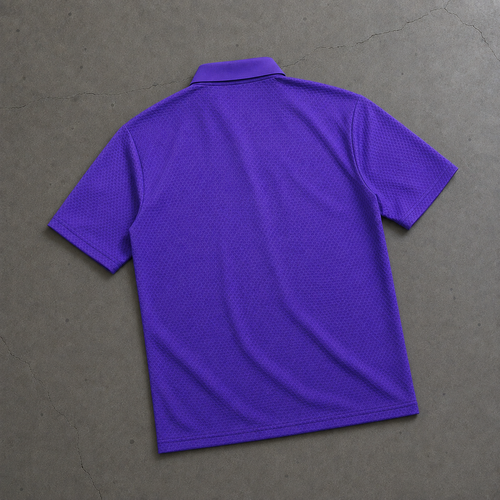 REAL MADRID LILA HERITAGE POLO SHIRT JERSEY