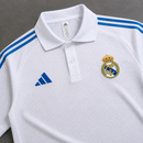 REAL MADRID LIGHT BLUE HERITAGE POLO SHIRT JERSEY