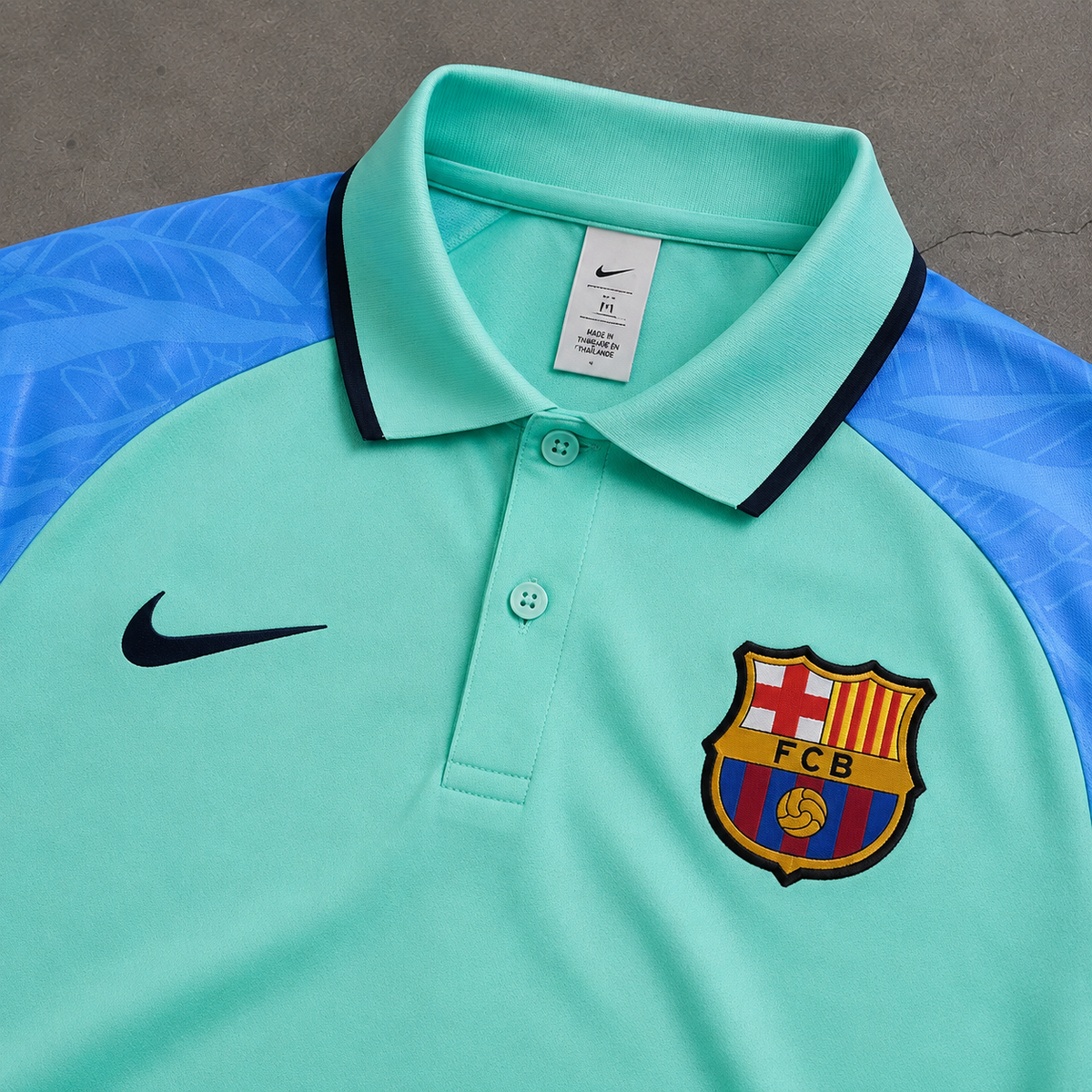 FC BARCELONA NEON HERITAGE POLO SHIRT JERSEY