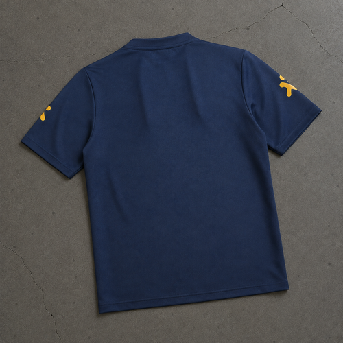 BRASIL DARK NAVY HERITAGE POLO SHIRT JERSEY