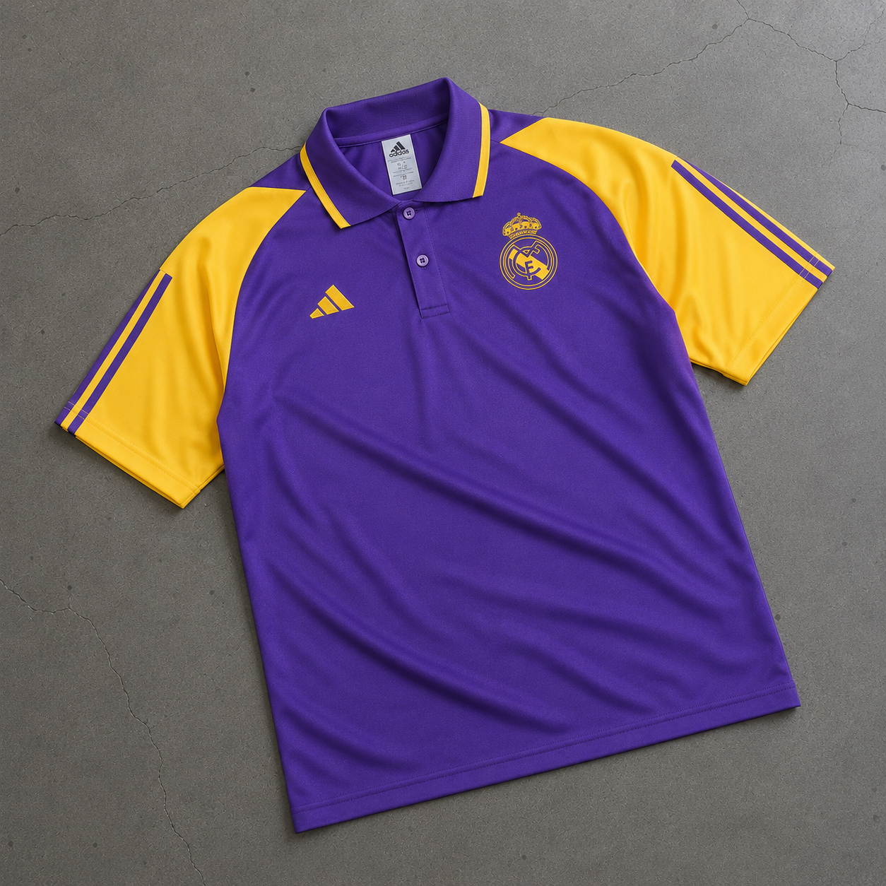REAL MADRID MAJESTY HERITAGE POLO SHIRT JERSEY