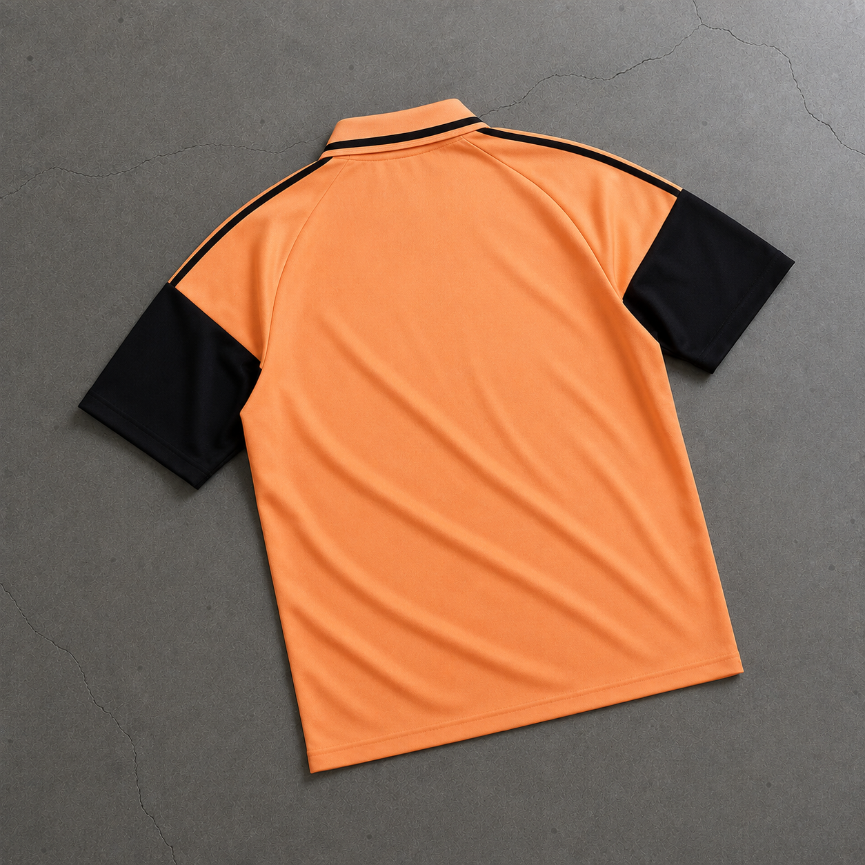 ARSENAL ORANGE HERITAGE POLO SHIRT JERSEY