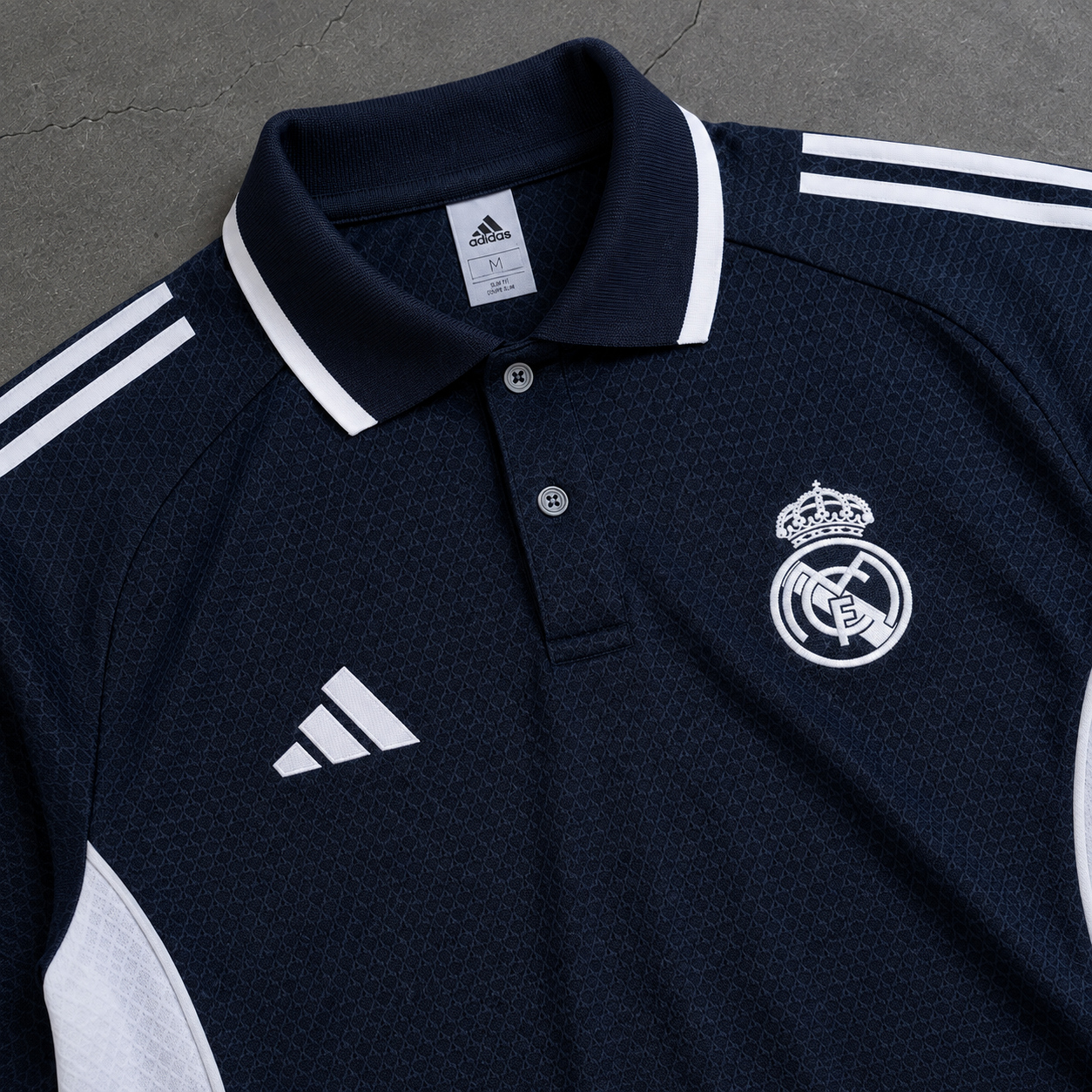 REAL MADRID OREO HERITAGE POLO SHIRT JERSEY