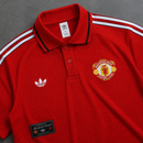 MANCHESTER UNITED RED DEVIL HERITAGE POLO SHIRT JERSEY