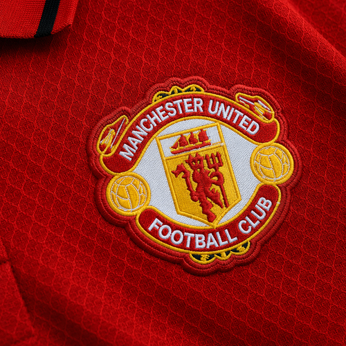 MANCHESTER UNITED RED DEVIL HERITAGE POLO SHIRT JERSEY