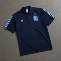 ARGENTINA DEEP BLUE HERITAGE POLO SHIRT JERSEY