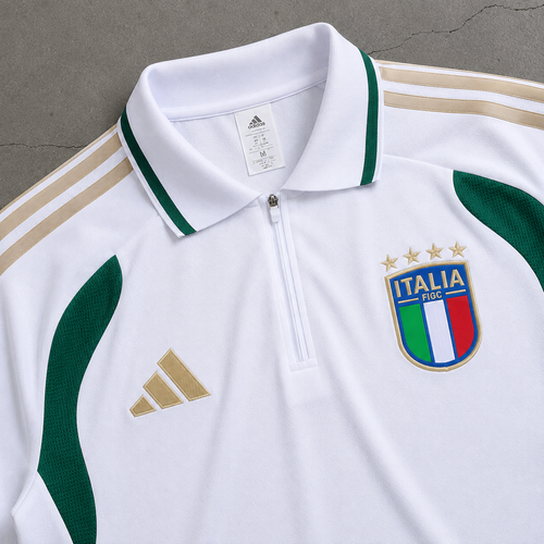 ITALY VERDE HERITAGE POLO SHIRT JERSEY