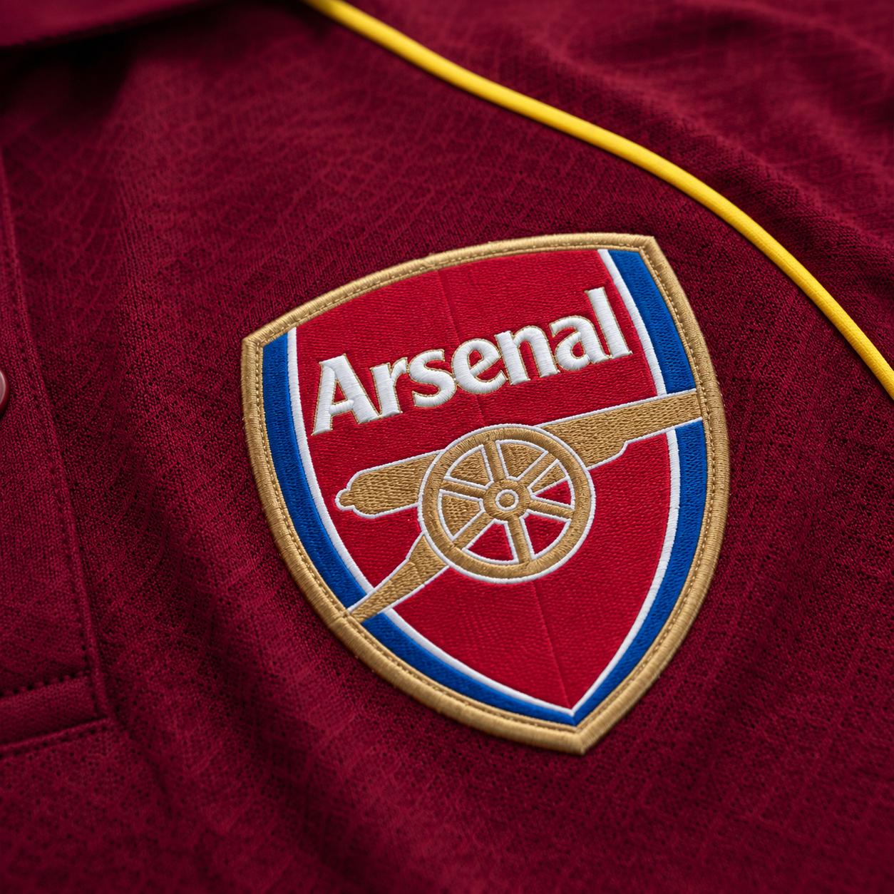 ARSENAL WINE HERITAGE POLO SHIRT JERSEY