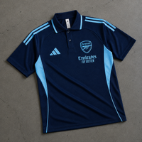 ARSENAL DEEP BLUE HERITAGE POLO SHIRT JERSEY