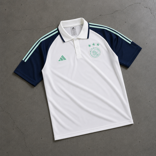 AJAX MINT HERITAGE POLO SHIRT JERSEY