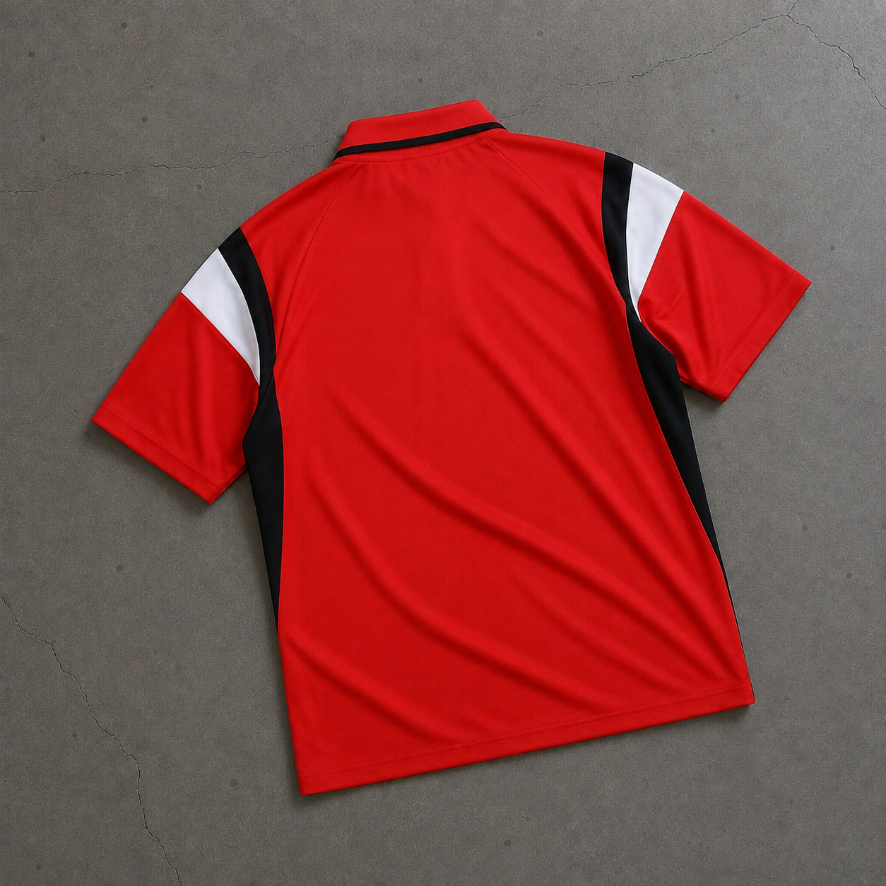 AC MILAN FLAME HERITAGE POLO SHIRT JERSEY
