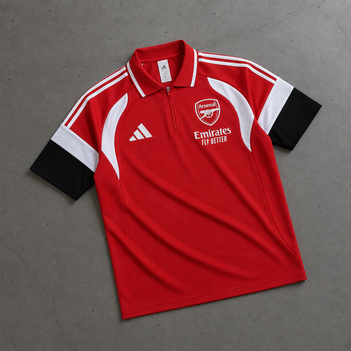 ARSENAL REDLINE HERITAGE POLO SHIRT JERSEY
