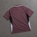 MANCHESTER UNITED BURGUNDY HERITAGE POLO SHIRT JERSEY