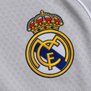 REAL MADRID HEATHER GREY HERITAGE POLO SHIRT JERSEY