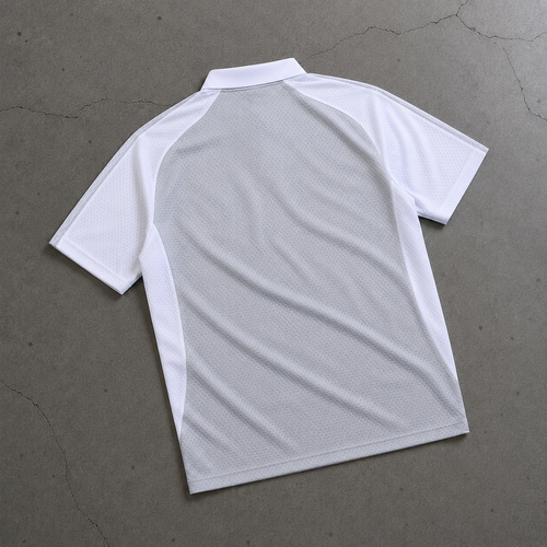 REAL MADRID HEATHER GREY HERITAGE POLO SHIRT JERSEY