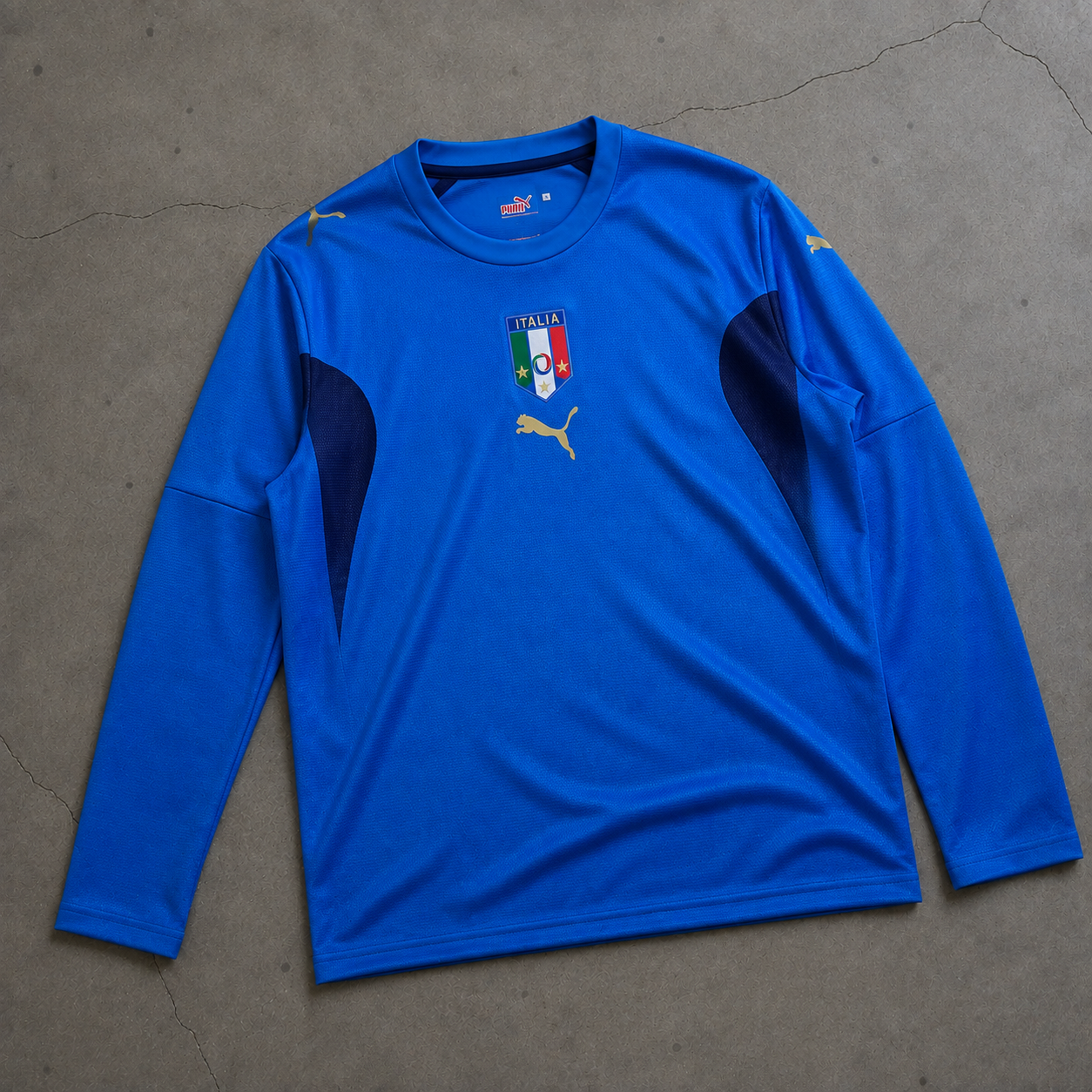 ITALY 2006 LONGSLEEVE RETRO JERSEY