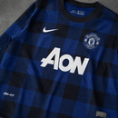MANCHESTER UNITED 2013/14 AWAY LONGSLEEVE RETRO JERSEY