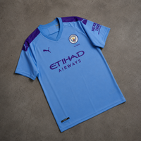 MANCHESTER CITY 2019/20 HOME RETRO JERSEY