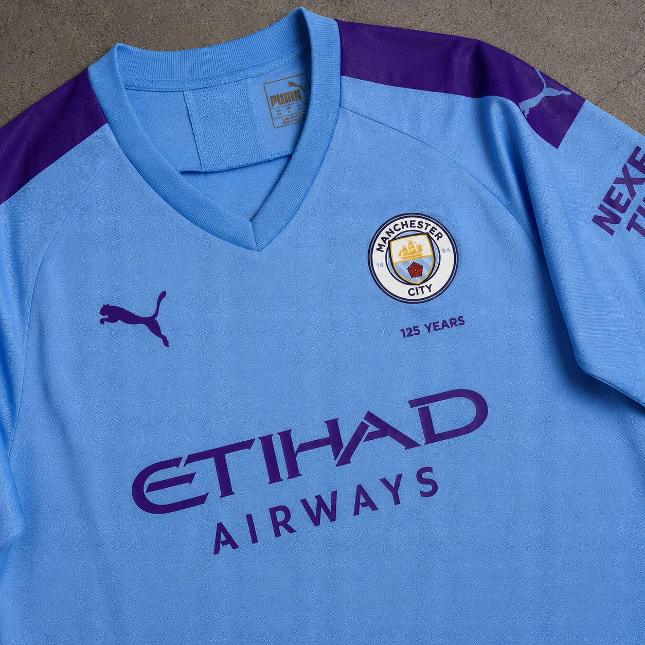 MANCHESTER CITY 2019/20 HOME RETRO JERSEY