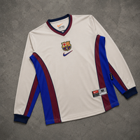 FC BARCELONA 1998/99 LONGSLEEVE RETRO JERSEY