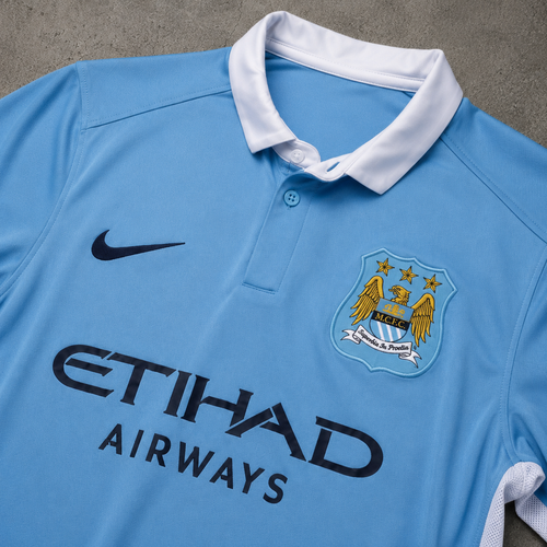 MANCHESTER CITY 2013/14 HOME RETRO JERSEY
