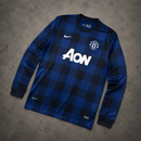 MANCHESTER UNITED 2013/14 AWAY LONGSLEEVE RETRO JERSEY