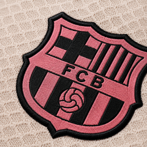 FC BARCELONA CREAM HERITAGE POLO SHIRT JERSEY