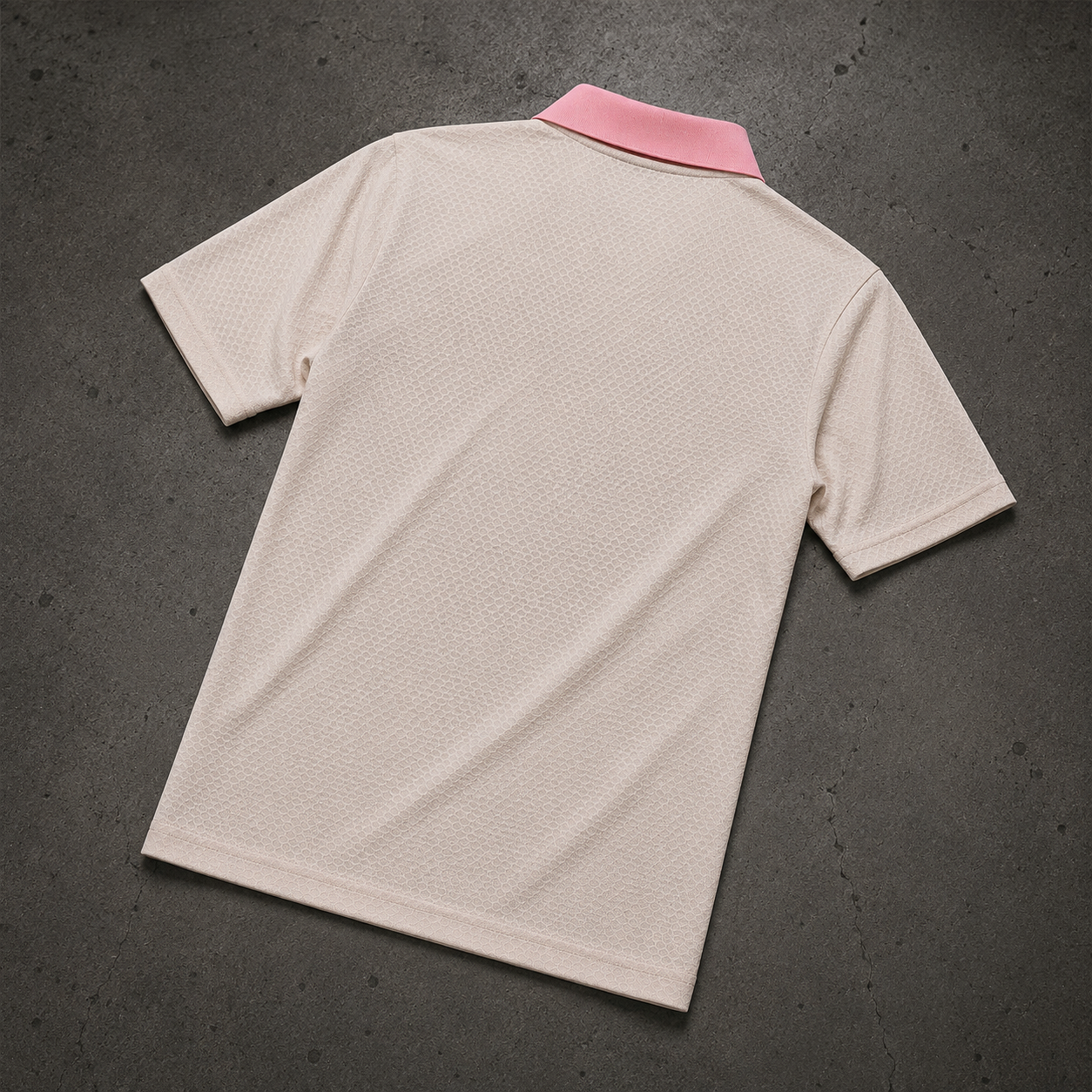 FC BARCELONA CREAM HERITAGE POLO SHIRT JERSEY