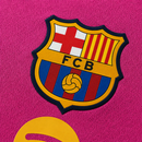 FC BARCELONA PINK HERITAGE POLO SHIRT JERSEY