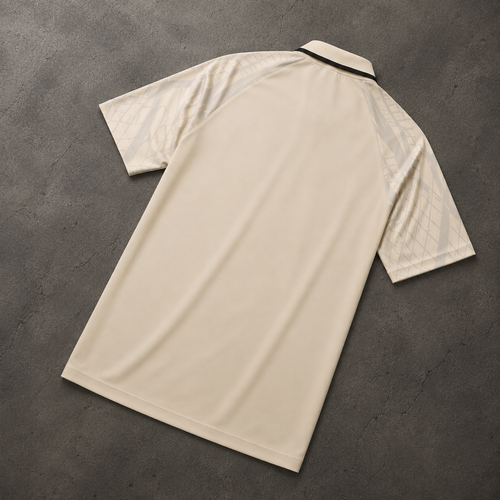 TOTTENHAM BEIGE HERITAGE POLO SHIRT JERSEY