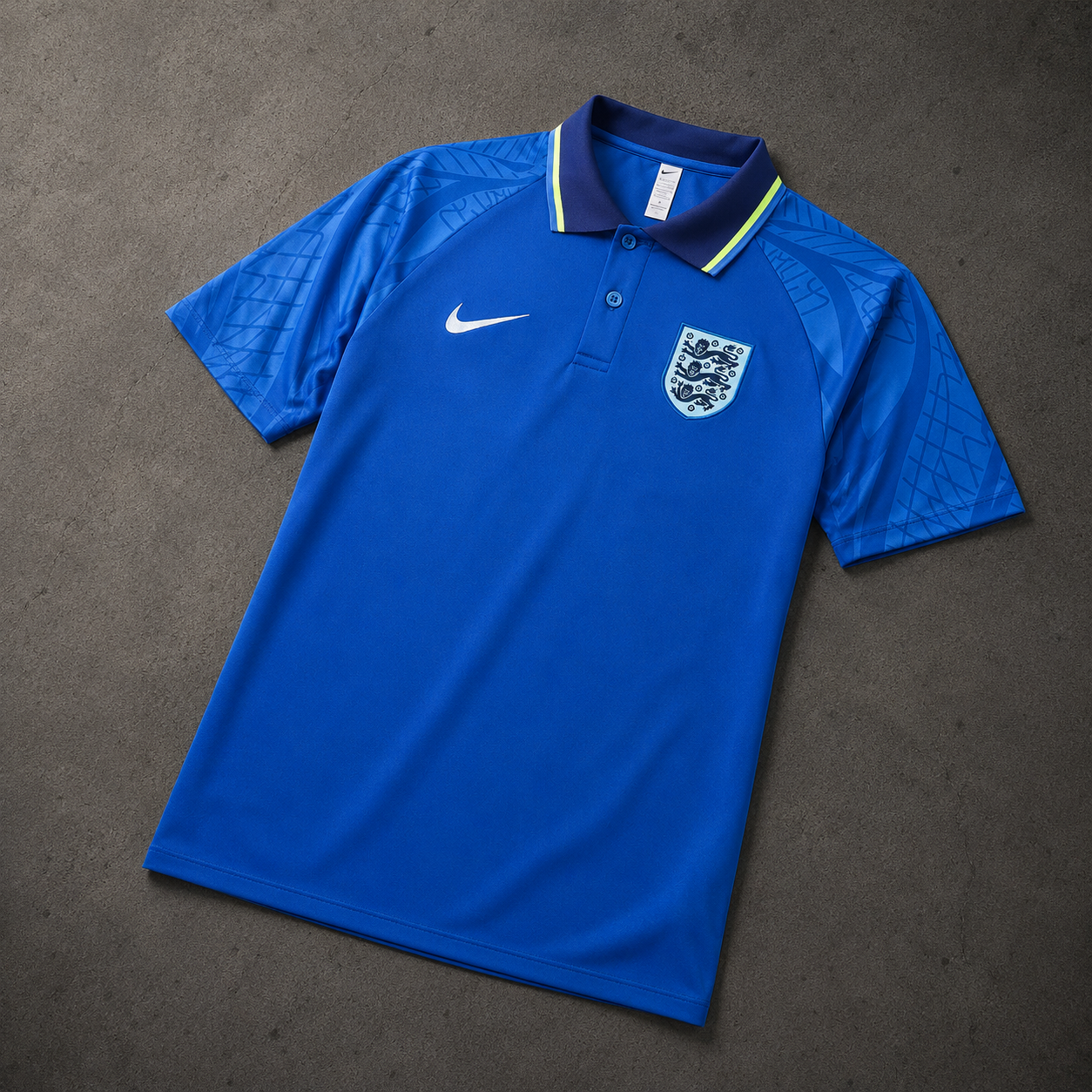 ENGLAND NAVY HERITAGE POLO SHIRT JERSEY