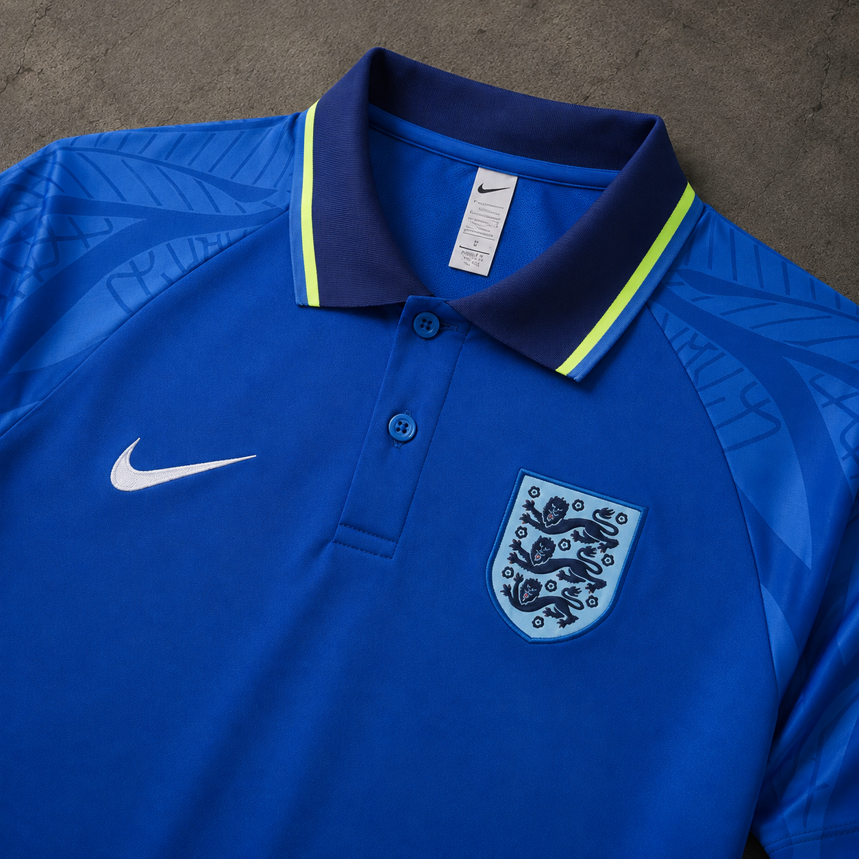 ENGLAND NAVY HERITAGE POLO SHIRT JERSEY