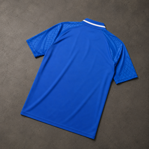 ATLETICO MADRID BLUE HERITAGE POLO SHIRT JERSEY