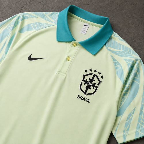 BRASIL NEON HERITAGE POLO SHIRT JERSEY