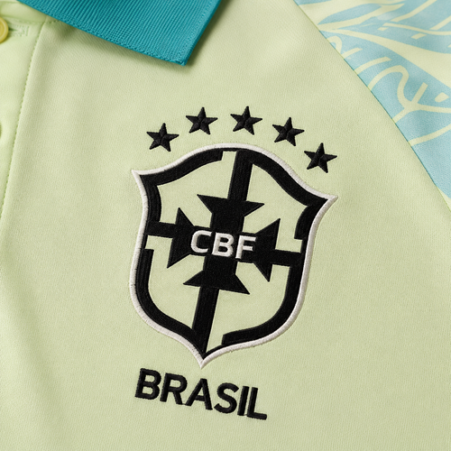 BRASIL NEON HERITAGE POLO SHIRT JERSEY